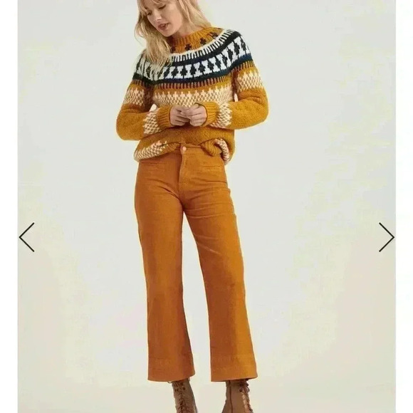 Lucky Brand Mustard Yellow Sweater XS - Picture 2 of 8